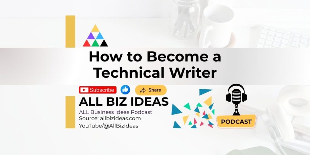 How to become a technical writer
